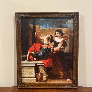 Timoclea Kills Captain of Alexander the Great 12x15 Elisabetta Sirani Wall Art